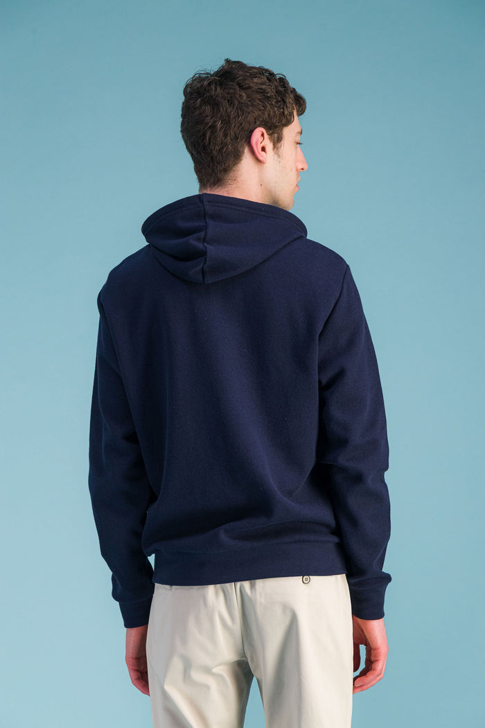 Jagvi Sweat à Capuche Marine