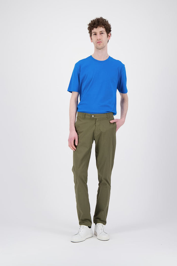 Jagvi T Shirt Coton Bio Japonais Bleu Dur
