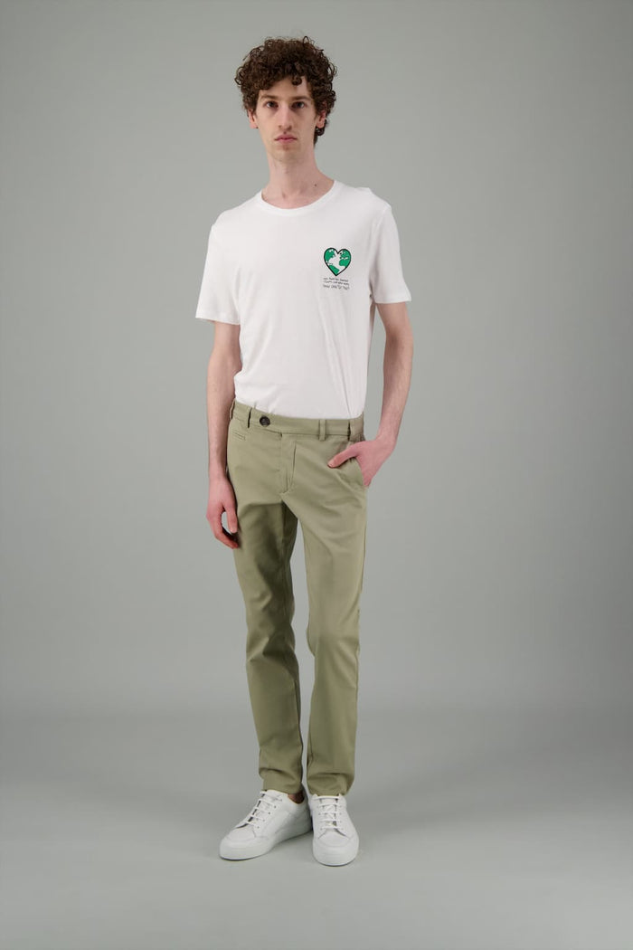 Jagvi T Shirt Coton Bio Japonais Green Earth