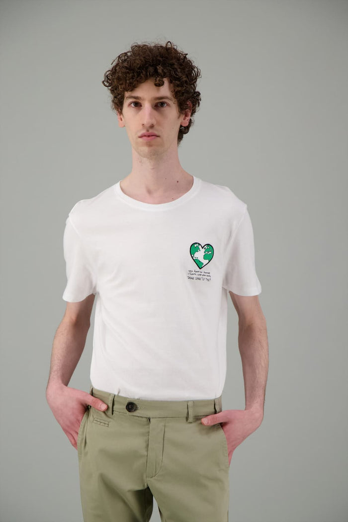 jagvi T Shirt coton bio japonais green earth