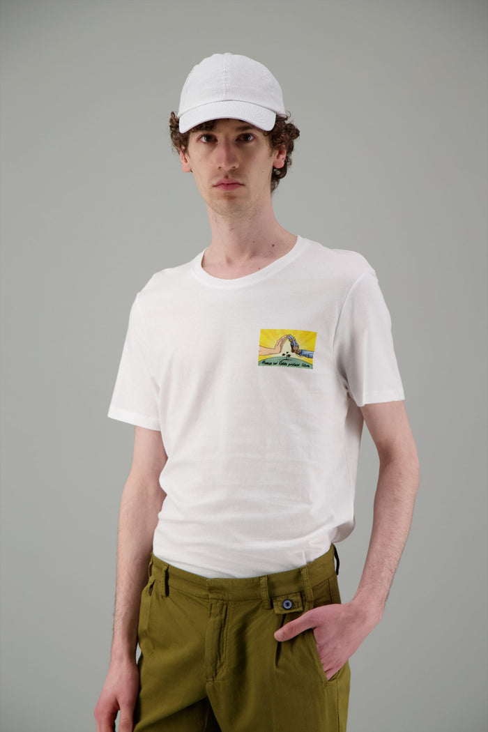 jagvi T Shirt coton bio japonais Humans and Robots