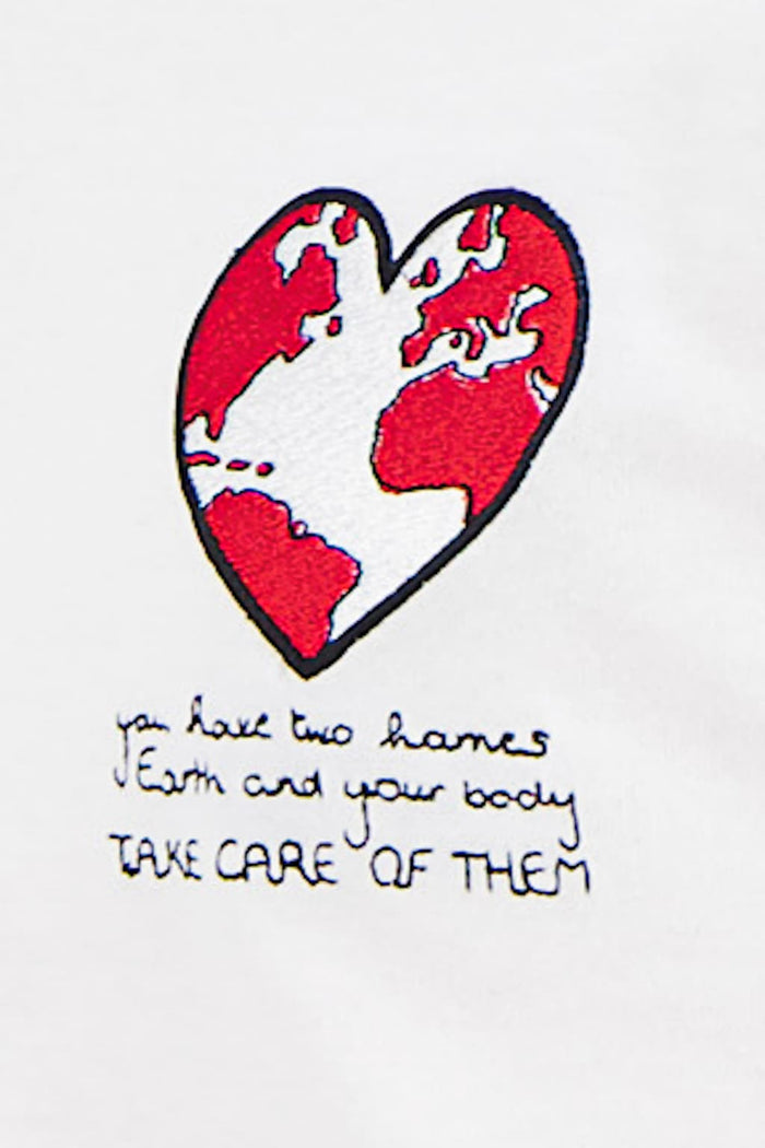 Jagvi T Shirt Coton Bio Japonais Red Earth