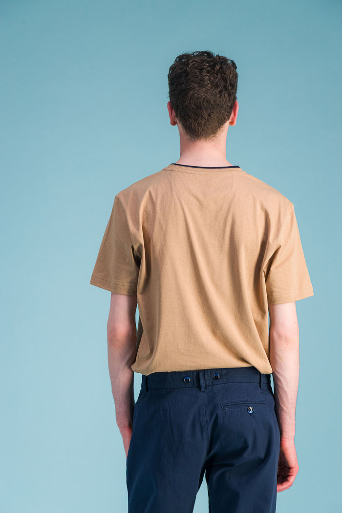 Jagvi T Shirt "Premium" Coton BIO Beige