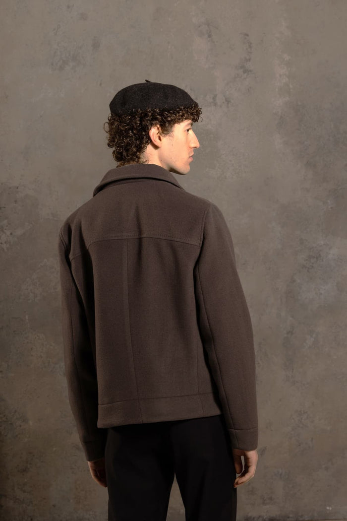 Jagvi Veste En Laine Gris