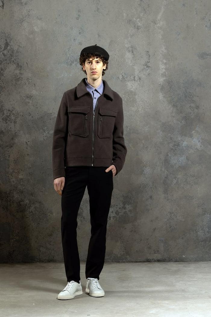 Jagvi Veste En Laine Gris