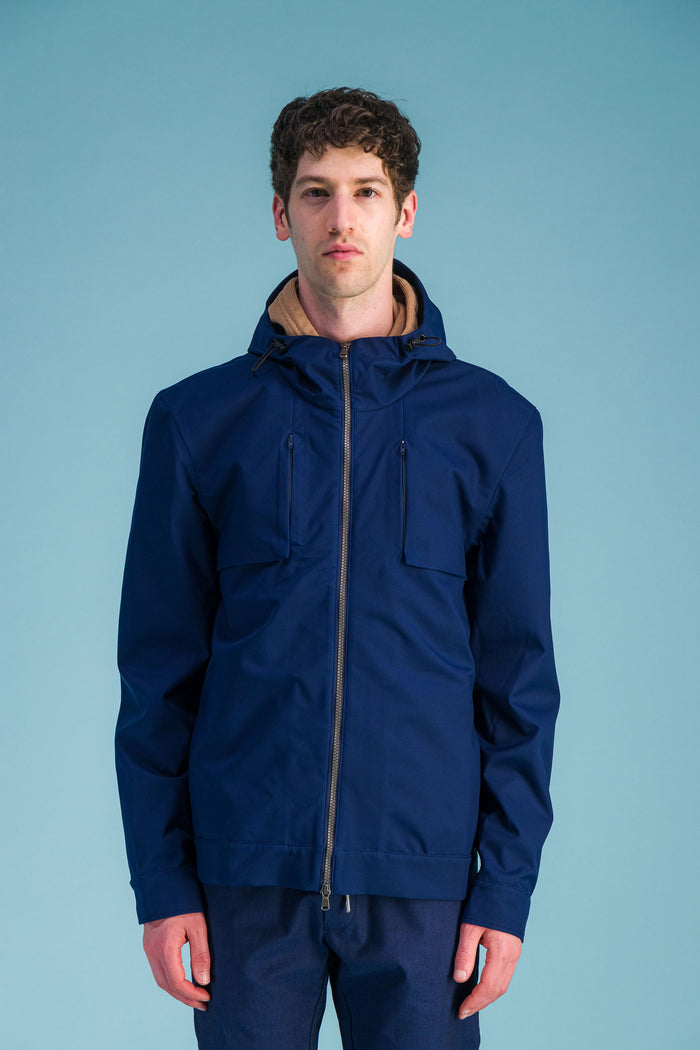 Jagvi Veste Imperméable "Alpinist" Bleu Océan