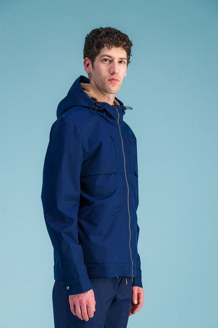 Jagvi Veste Imperméable "Alpinist" Bleu Océan