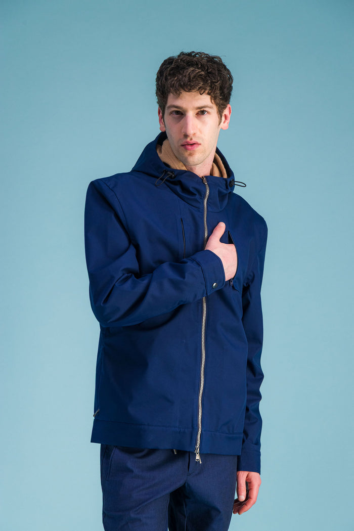 Jagvi Veste Imperméable "Alpinist" Bleu Océan