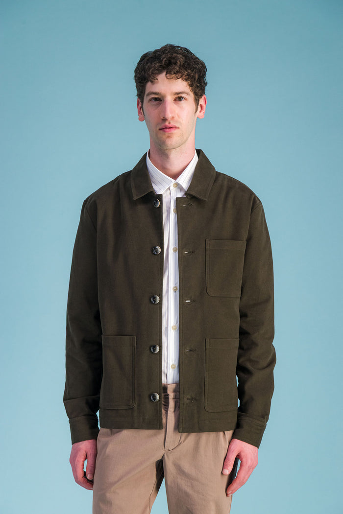 Jagvi Veste Workwear Vert Kaki