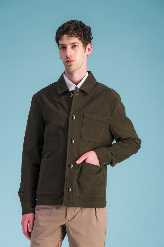 Jagvi Veste Workwear Vert Kaki