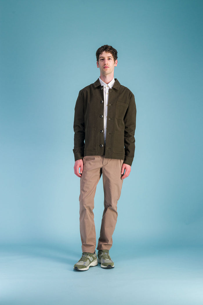 jagvi Veste Workwear vert kaki