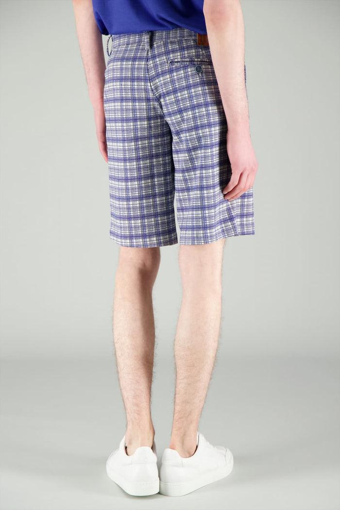 Jagvi Wide Short à Carreaux