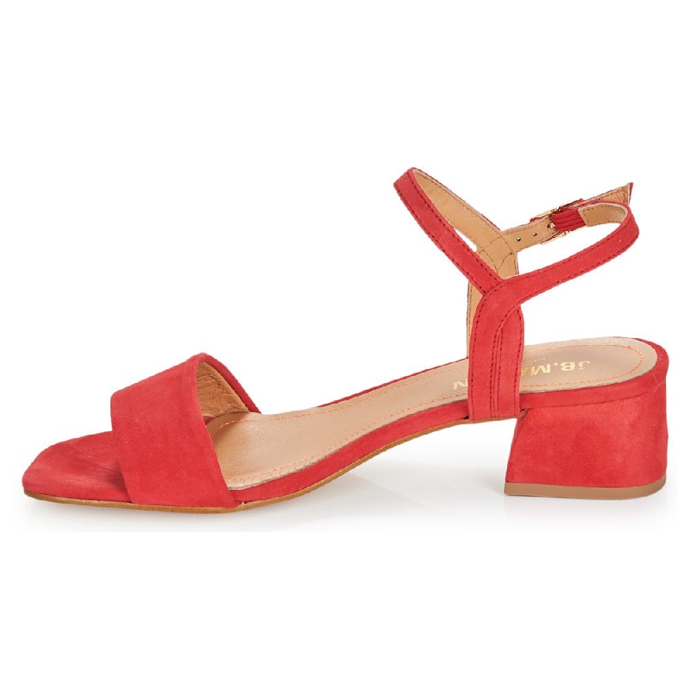 Jb Martin 1VALSER CHEVRE VELOURS ROUGE
