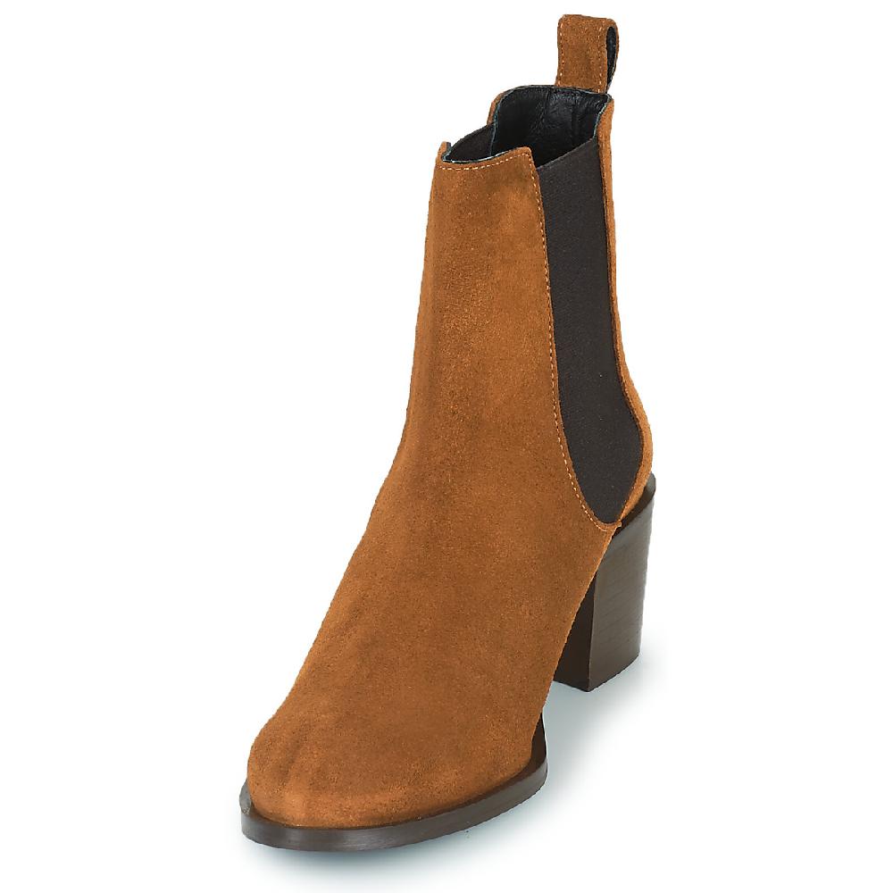 Jb Martin ADELE CROUTE VELOURS CAMEL