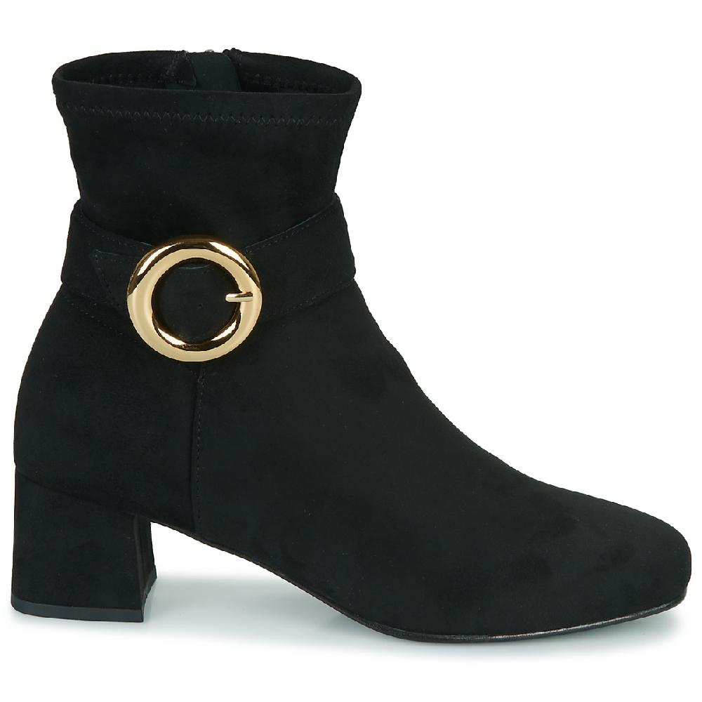 Jb Martin ADORABLE Toile Suédée Stretch Noire