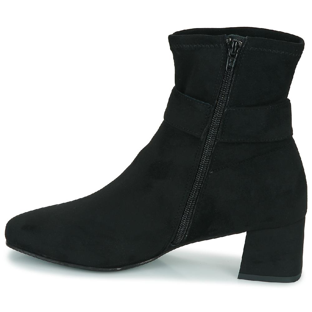 Jb Martin ADORABLE Toile Suédée Stretch Noire