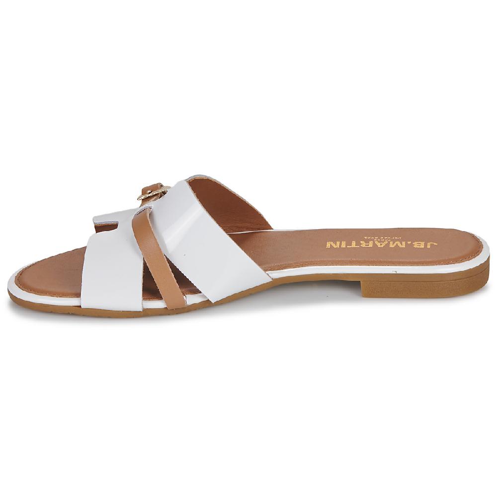 Jb Martin AILEEN Vernis Off White / Camel