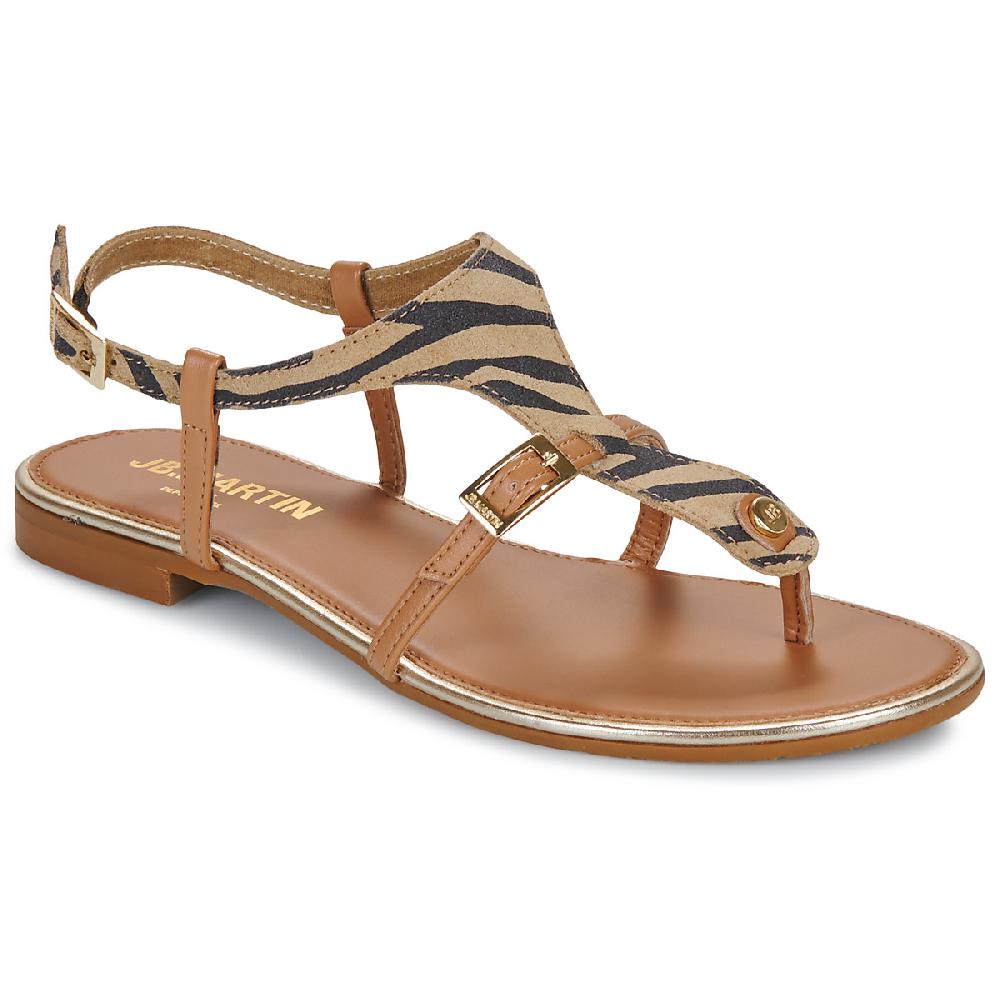 jb martin AISSA CROUTE ZEBRE / NAPPA CAMEL