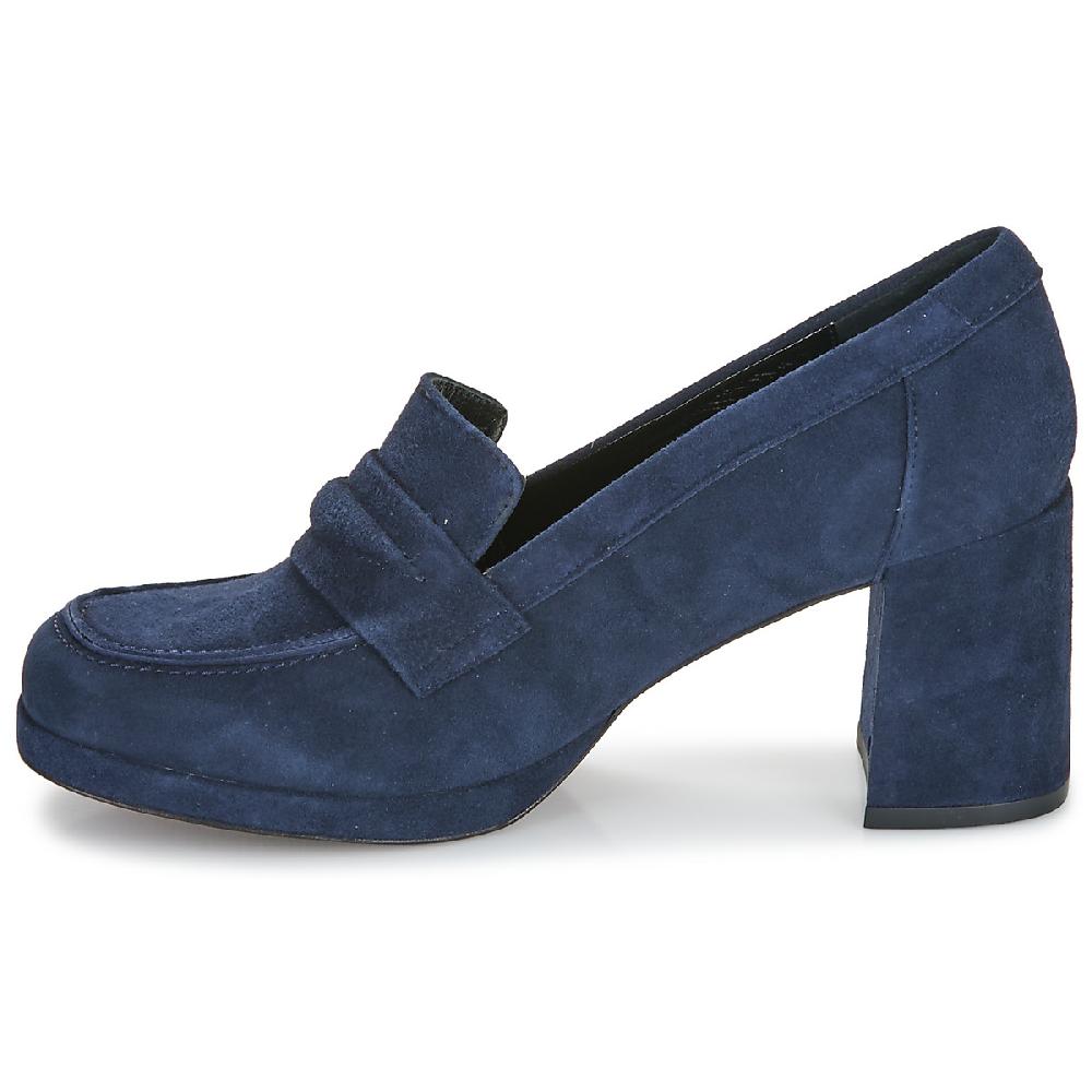 Jb Martin ALEPO CHEVRE VELOURS MARINE