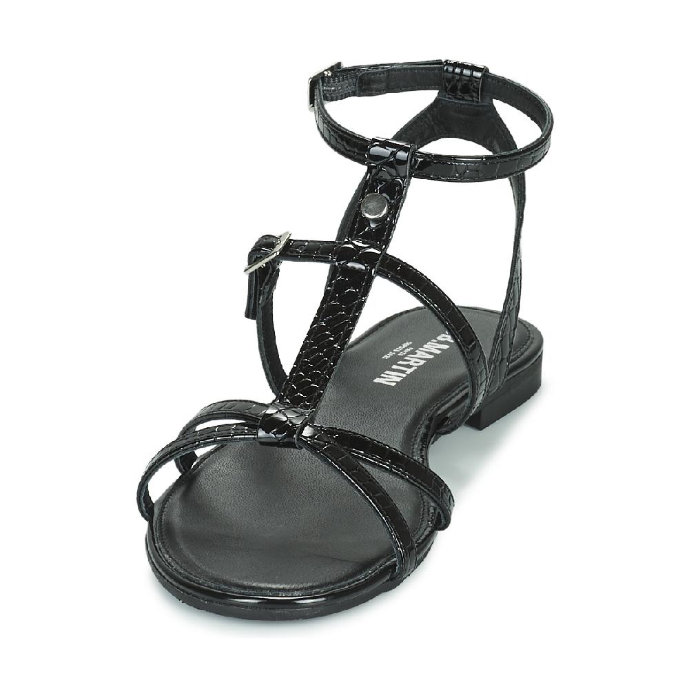 Jb Martin ALICIA VEAU CROCO NOIR