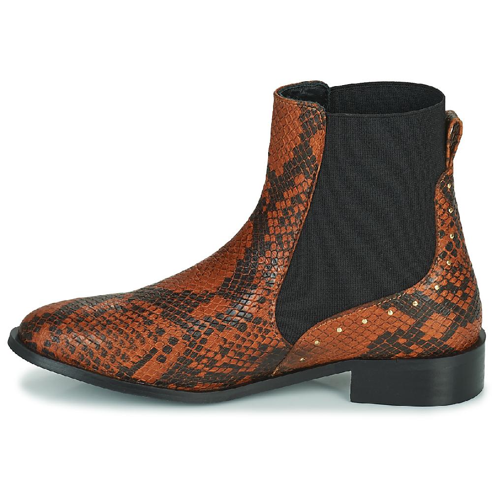 Jb Martin ANGE VEAU PYTHON MARRON