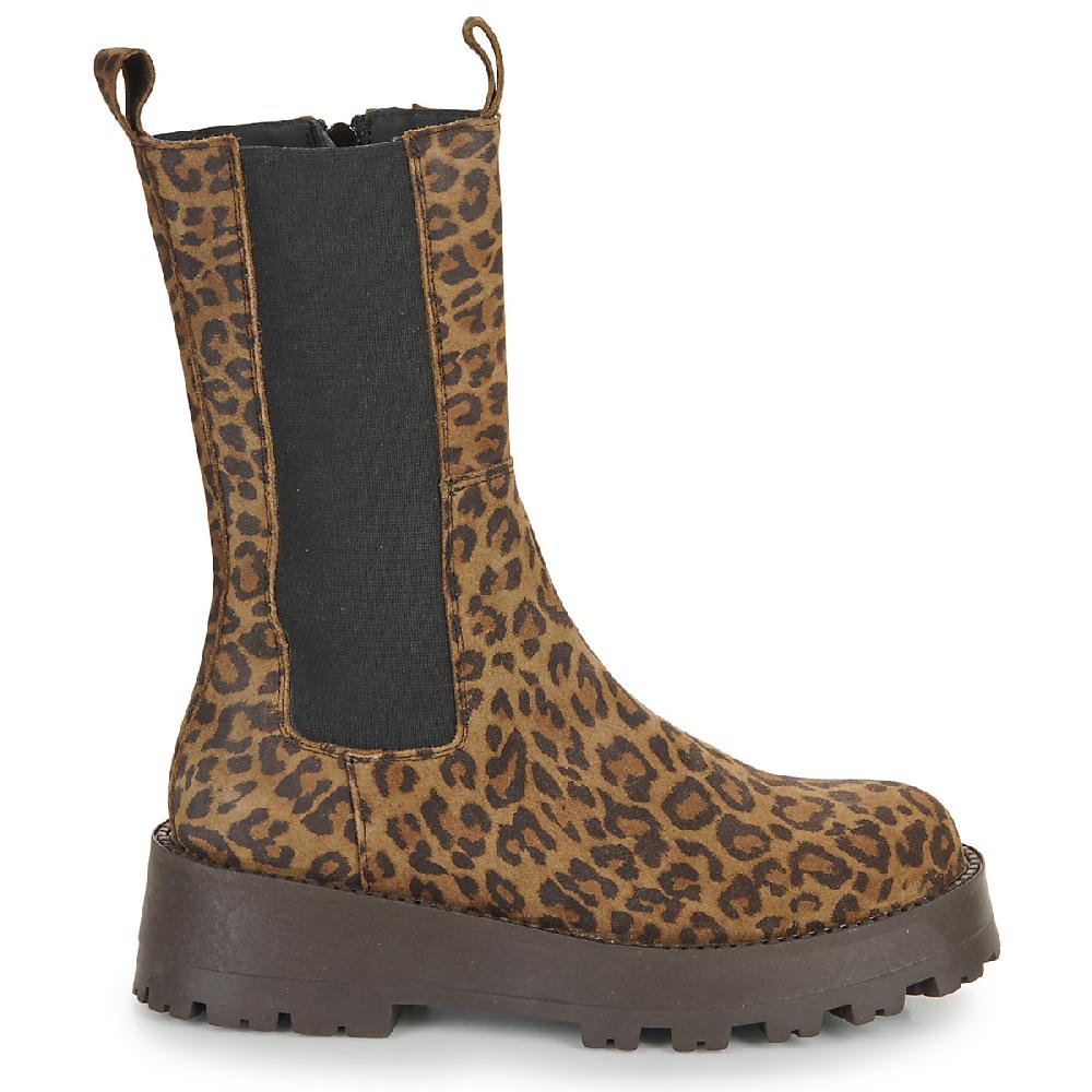 Jb Martin CLUB CROUTE VELOURS LEOPARD