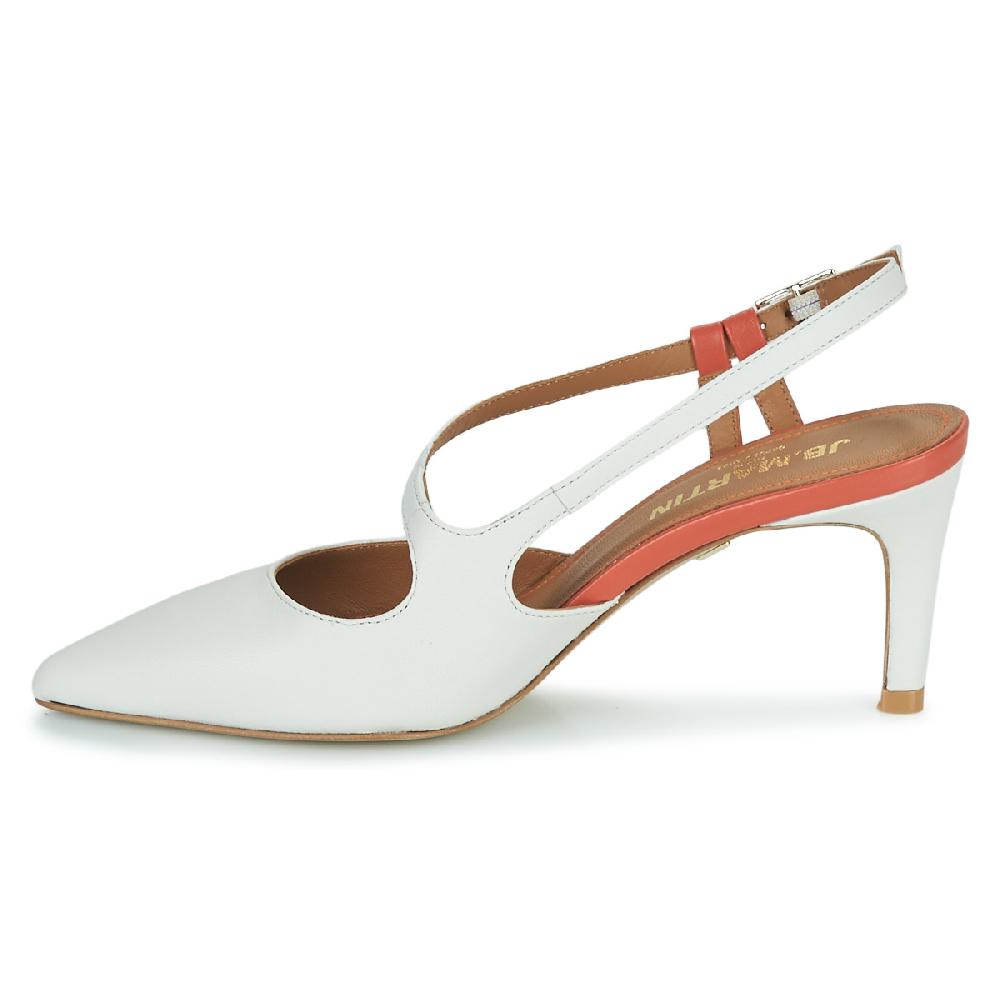 Jb Martin ESMEE Nappa Craie / Orange