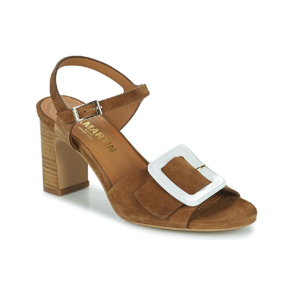 jb martin ESPIEGLE CHEVRE VELOURS CAMEL