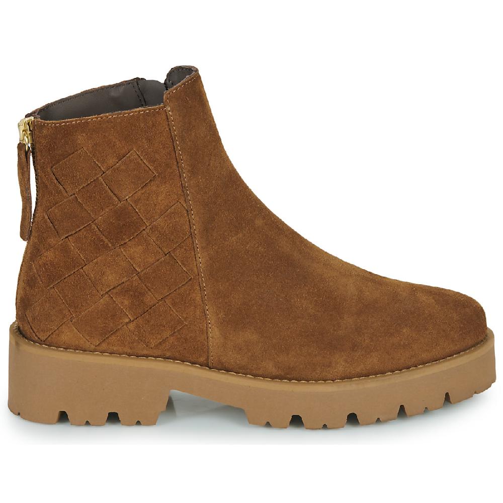 Jb Martin FLASH Croûte De Cuir Tressé Camel