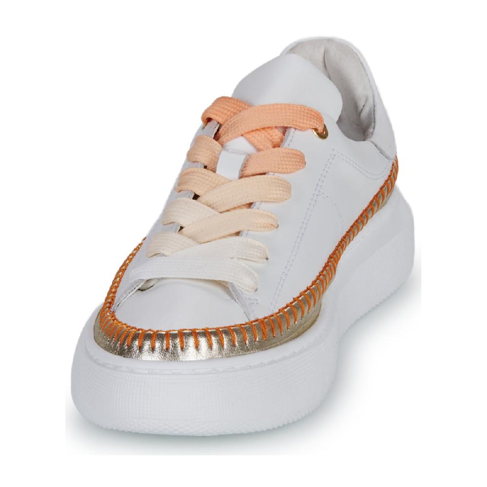 Jb Martin FLEUR Veau Blanc / Orange