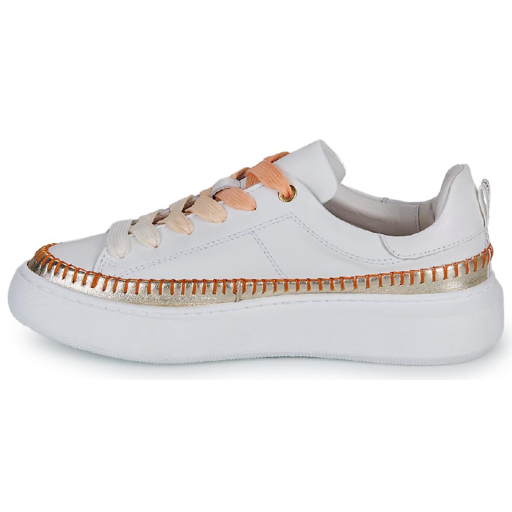 Jb Martin FLEUR Veau Blanc / Orange