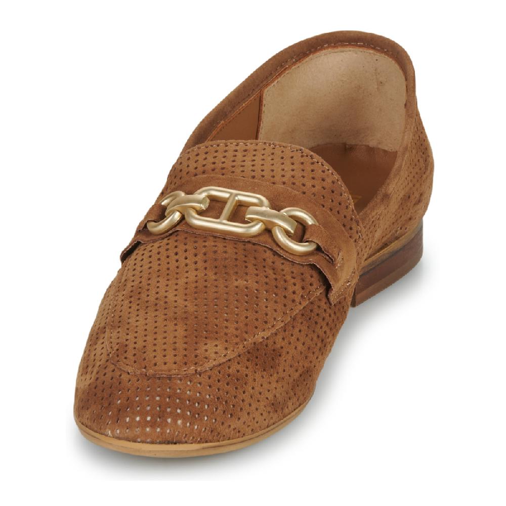 Jb Martin FRANCHE BIJOU Chèvre Velours Perfo Camel