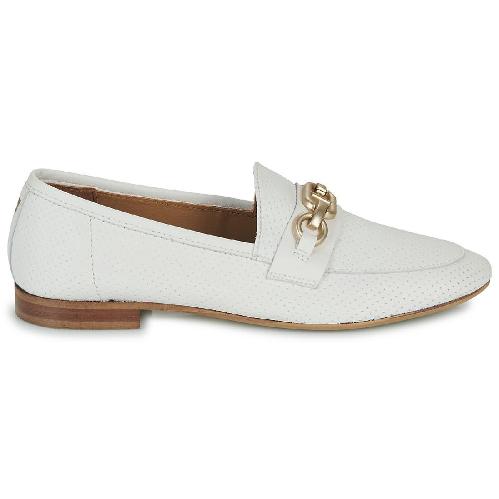 Jb Martin FRANCHE BIJOU Nappa Perfo Craie