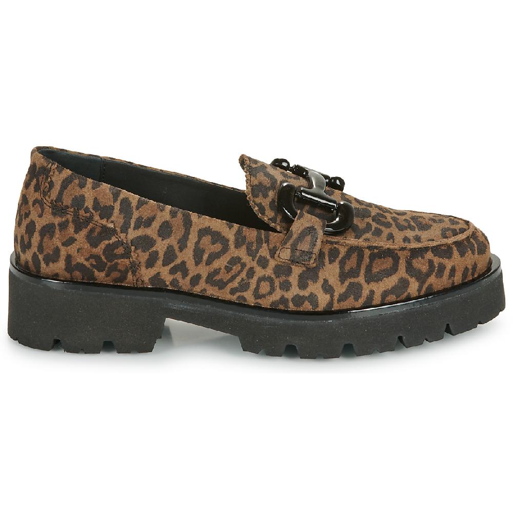 Jb Martin FRIVOLE CROUTE VELOURS LEOPARD