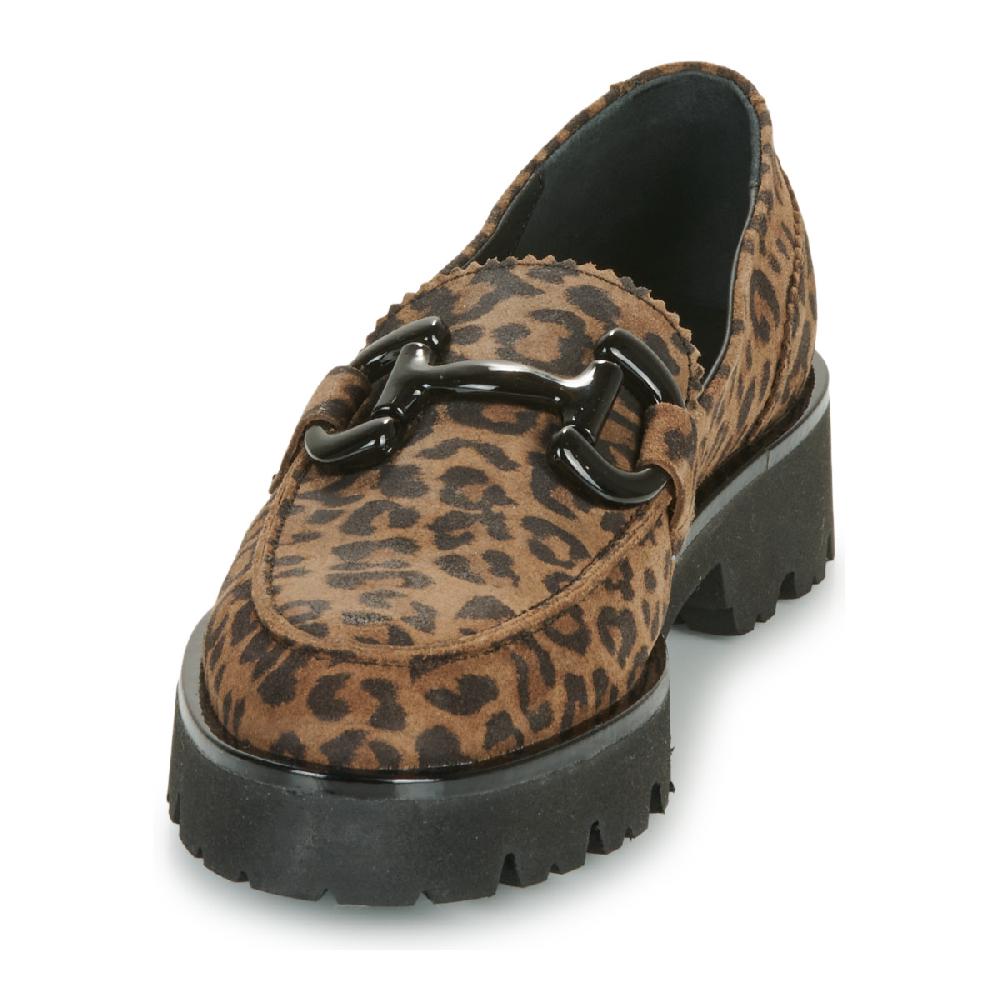 Jb Martin FRIVOLE CROUTE VELOURS LEOPARD