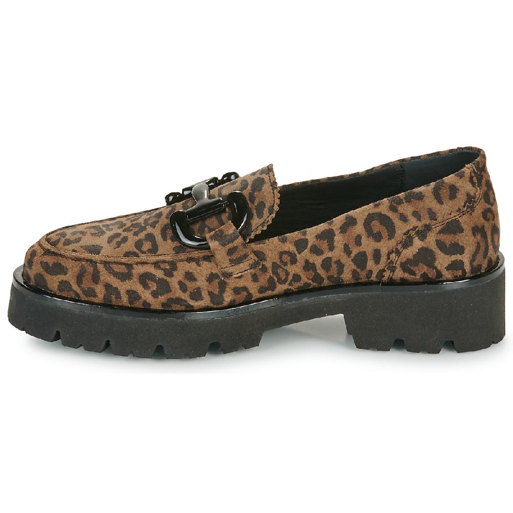 Jb Martin FRIVOLE CROUTE VELOURS LEOPARD