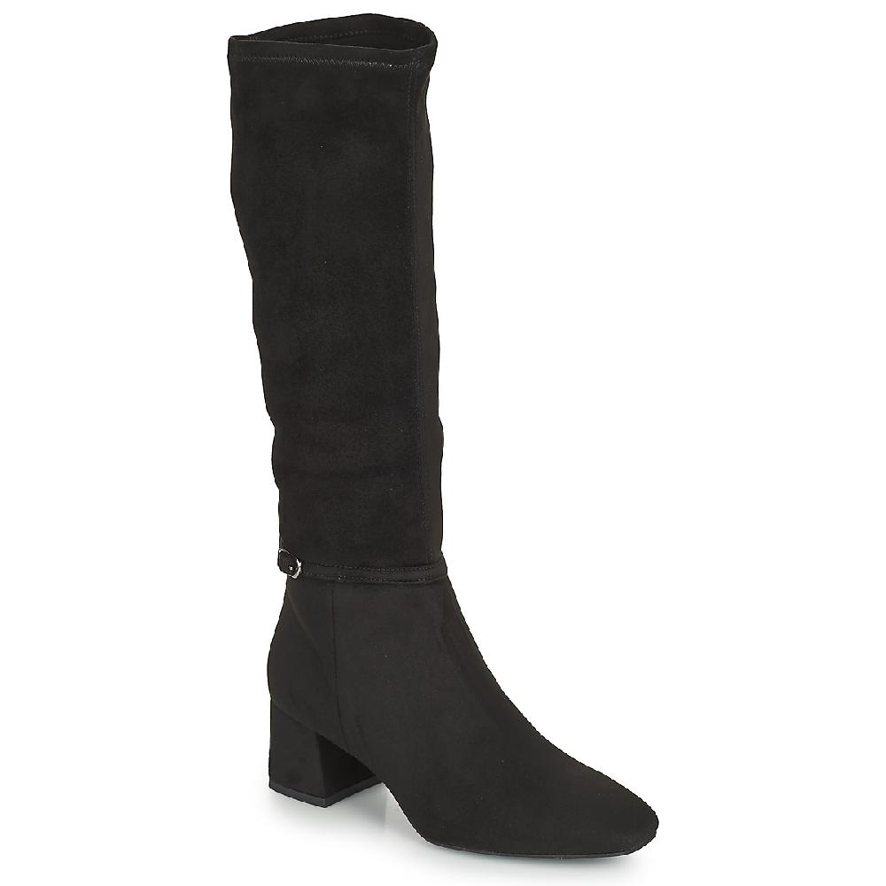jb martin JALNA TOILE SUEDE STRETCH NOIR