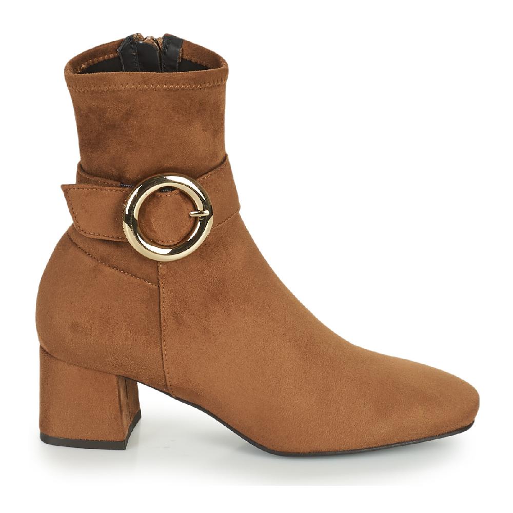 Jb Martin LAMIE TOILE SUEDE STRETCH CAMEL