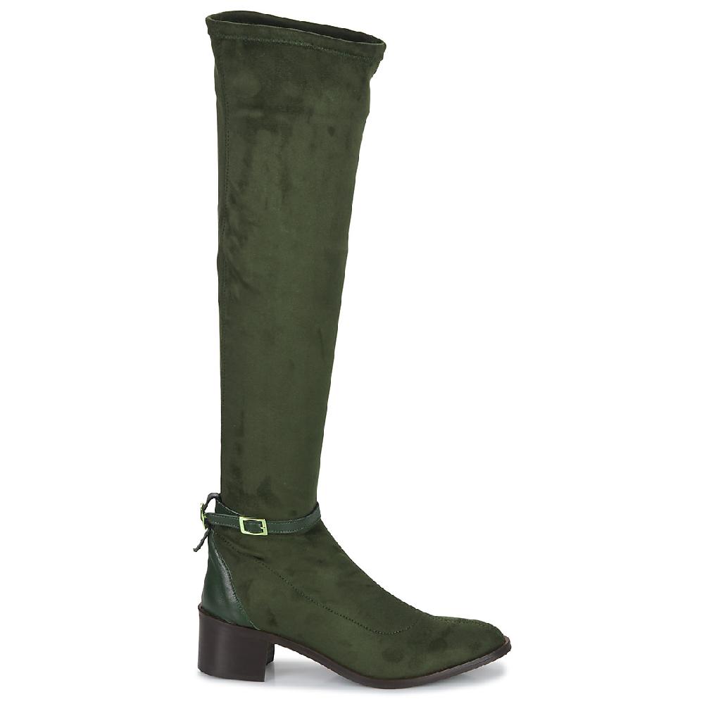 Jb Martin LAURA TOILE SUEDE STRETCH KAKI