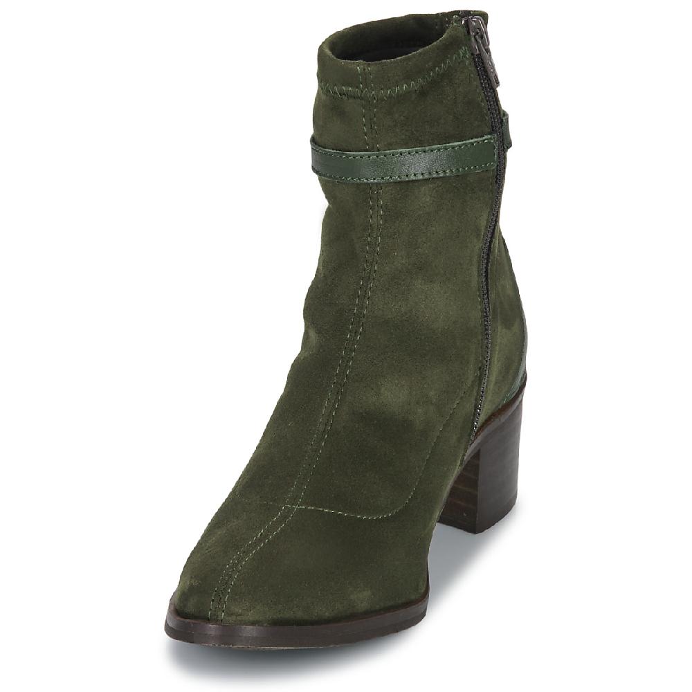 Jb Martin LEORA TOILE SUEDE STRETCH KAKI