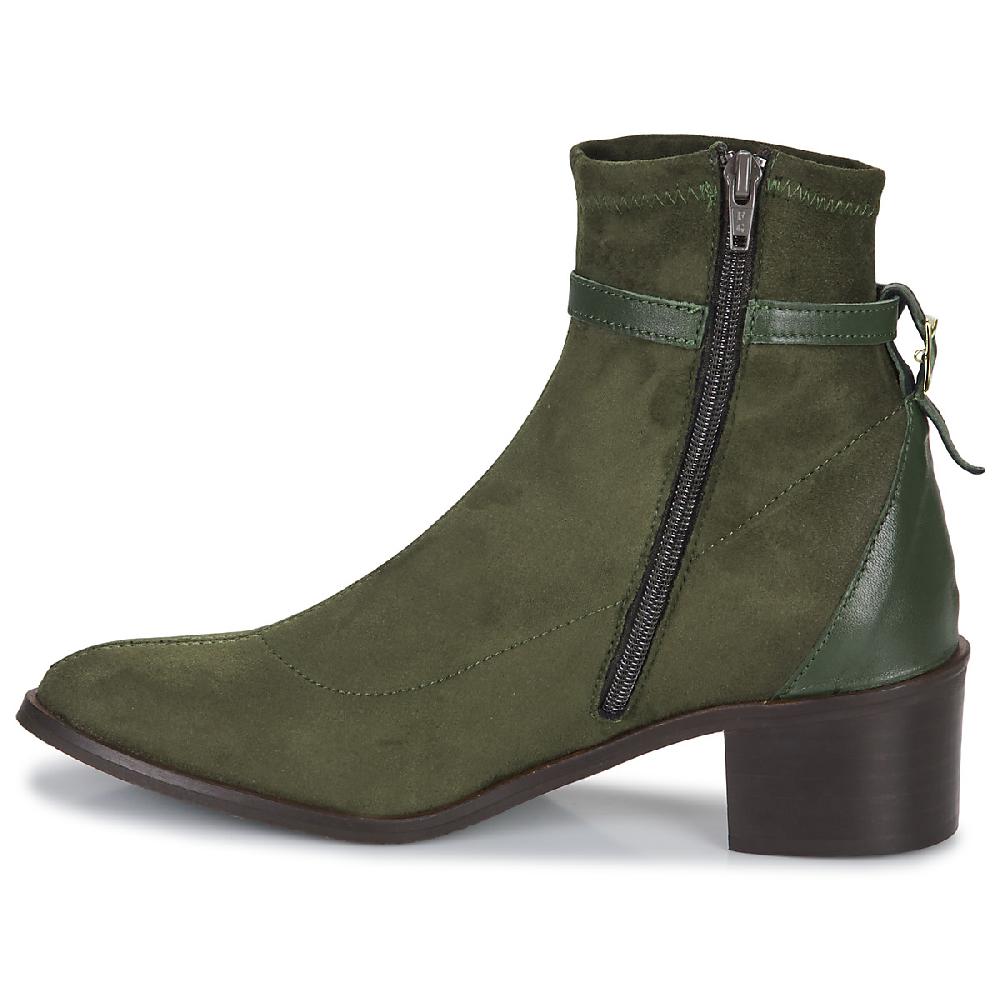 Jb Martin LEORA TOILE SUEDE STRETCH KAKI