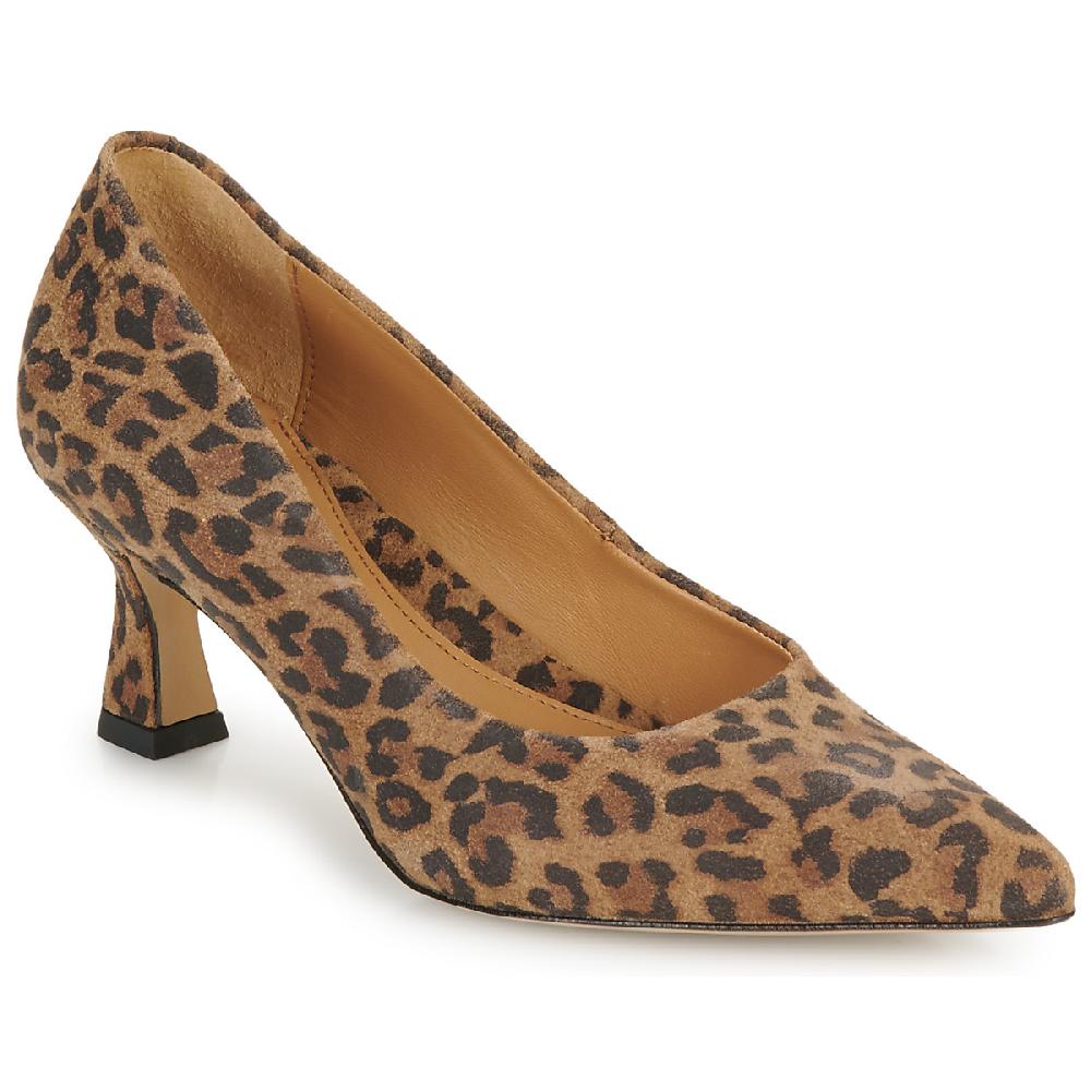jb martin LIERRE CROUTE VELOURS LEOPARD