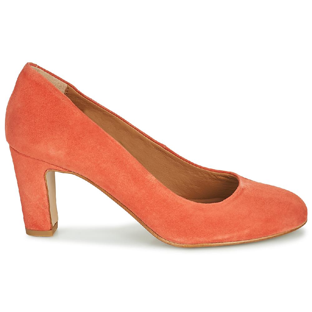 Jb Martin LINDA CHEVRE VELOURS ORANGE
