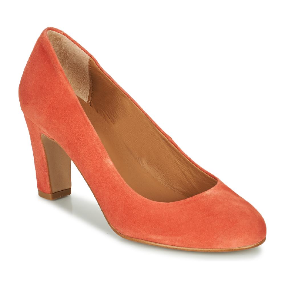 jb martin LINDA CHEVRE VELOURS ORANGE
