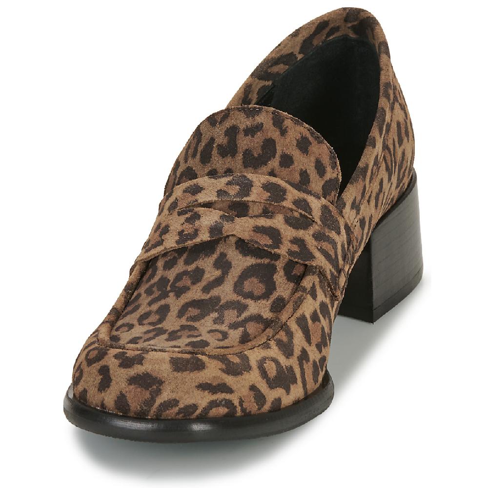 Jb Martin LOLIE CROUTE VELOURS LEOPARD