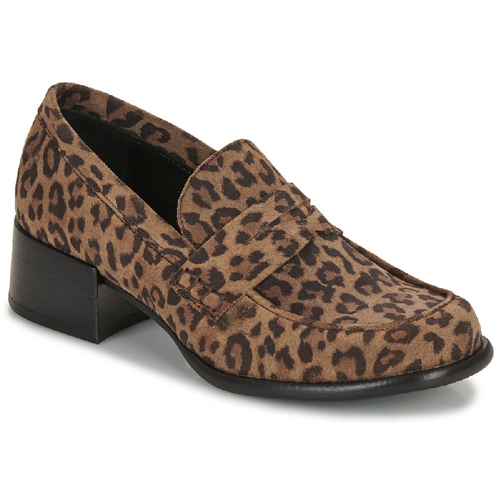 jb martin LOLIE CROUTE VELOURS LEOPARD