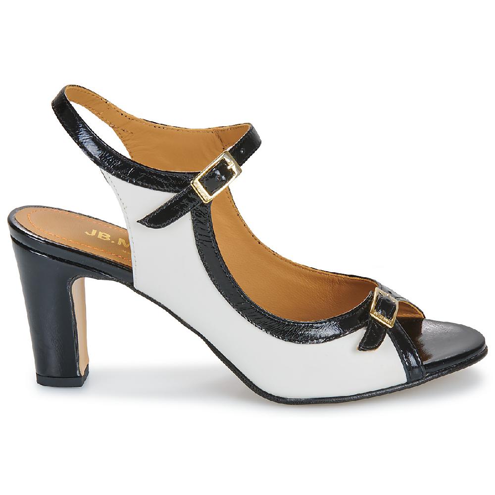 Jb Martin LUBIE NAPPA BLANC / NAPPA NOIR