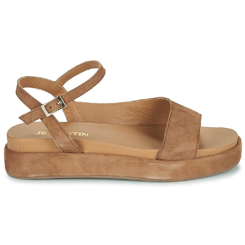 Jb Martin LUCE CHEVRE VELOURS CAMEL