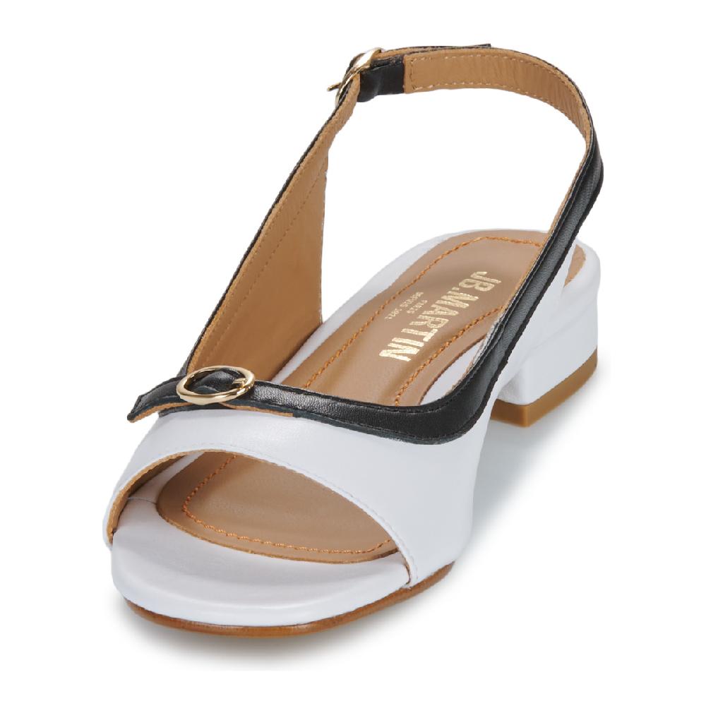 Jb Martin MEYA NAPPA BLANC / NAPPA NOIR