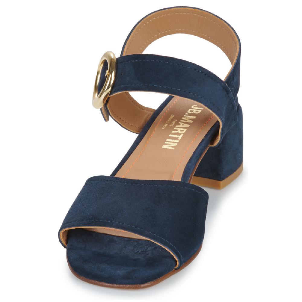 Jb Martin MINDY CHEVRE VELOURS MARINE